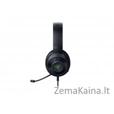 Razer Kraken V3 X Laisvų rankų įranga Vielinis Su lankeliu Žaidimams USB A tipo Juoda