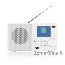 Radio JVC DAB RA-E611W-DAB white