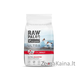 RAW PALEO Ultra Mini Adult Beef - sausas šunų maistas - 750 g