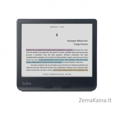 Rakuten Kobo Libra Colour elektroninių knygų skaityklė Lietimui jautrus ekranas 32 GB „Wi-Fi“ Juoda 2
