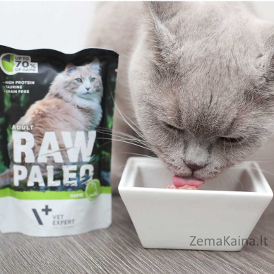 RAW PALEO Adult Cat Elniena - šlapias kačių maistas - 100 g 1