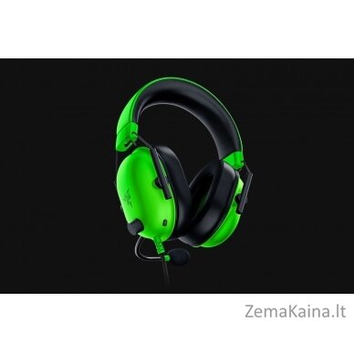 Razer BlackShark V2 X Laisvų rankų įranga Vielinis Su lankeliu Žaidimams Žalia, Juoda 2