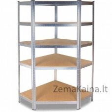 REGAŁ MAGAZYNOWY NAROŻNY METALOWY GC9030 30cm