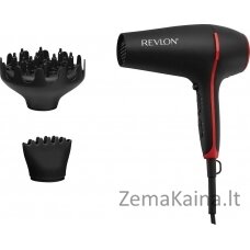 Revlon Džiovintuvas Revlon Smoothstay Kokosų aliejus RVDR5317E Fén na Vlasy, 2000 W, 2 rychlosti, 3 teploty, černá