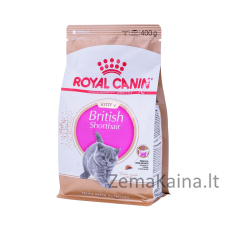 Royal Canin British Shorthair Kitten sausas kačių maistas 400 g Adult Paukštiena