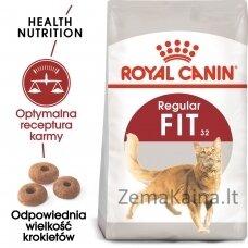 Royal Canin Feline Fit 2kg sausas kačių maistas Suaugusių