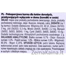 ROYAL CANIN Indoor Sterilized - Šlapias kačių maistas - Gabalėliai padaže 12x85 g