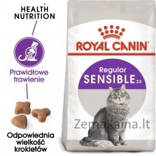 Royal Canin Sensible 33 sausas kačių maistas 0,4kg