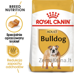 Royal Canin BHN Bulldog Adult - sausas ėdalas suaugusiems buldogų veislės šunims - 12kg