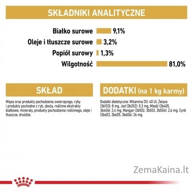 ROYAL CANIN British Shorthair pakuotė 12x85g 8