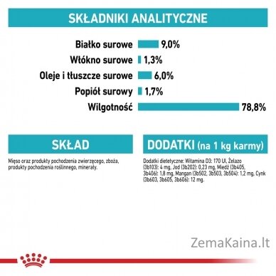 Royal Canin CCN Urinary Care Loaf - drėgnas ėdalas suaugusiems šunims - 12x85g 5