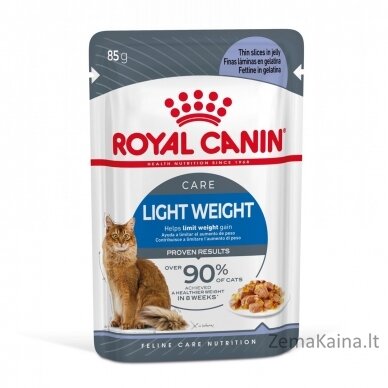 ROYAL CANIN FCN Light Weight Care in jelly - drėgnas ėdalas suaugusioms katėms - 12x85g 2