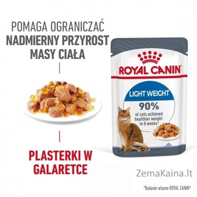 ROYAL CANIN FCN Light Weight Care in jelly - drėgnas ėdalas suaugusioms katėms - 12x85g 10