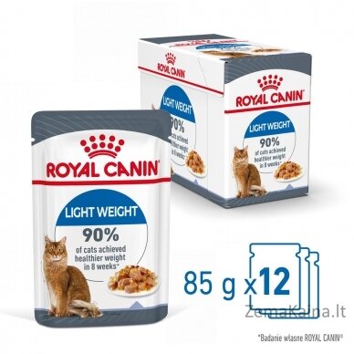 ROYAL CANIN FCN Light Weight Care in jelly - drėgnas ėdalas suaugusioms katėms - 12x85g 6