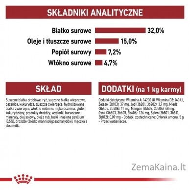 Royal Canin Feline Fit 2kg sausas kačių maistas Suaugusių 5