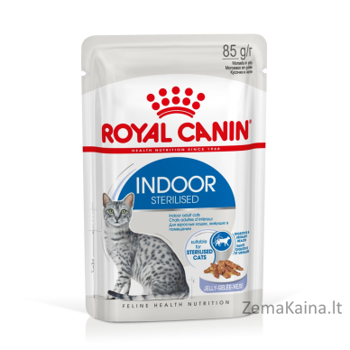 ROYAL CANIN FHN Indoor jelly - drėgnas ėdalas suaugusioms katėms - 12x85g 4