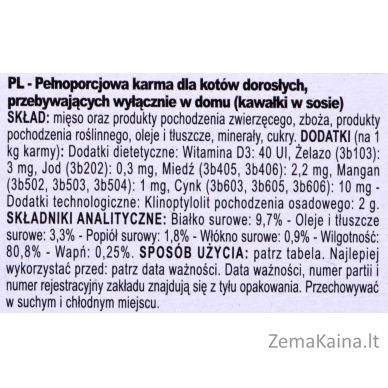 ROYAL CANIN FHN Indoor jelly - drėgnas ėdalas suaugusioms katėms - 12x85g