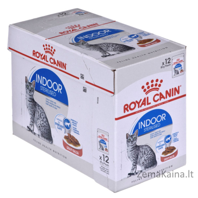 ROYAL CANIN FHN Indoor jelly - drėgnas ėdalas suaugusioms katėms - 12x85g 3