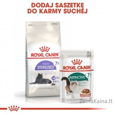 Royal Canin FHN Sterilised 7+ - sausas ėdalas suaugusioms katėms - 10kg 6