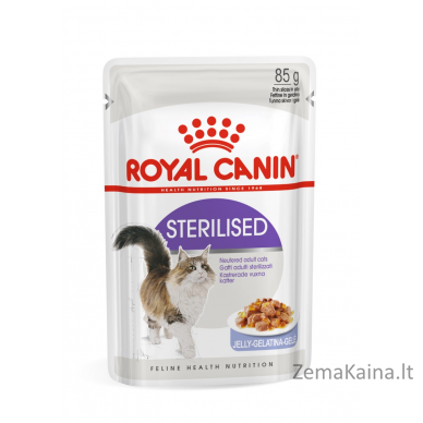 ROYAL CANIN FHN Sterilised padaže - drėgnas ėdalas suaugusioms katėms - 12x85g