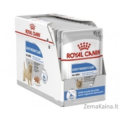 ROYAL CANIN Light Weight Care Šlapias maistas šunims Paštetas 12x85 g