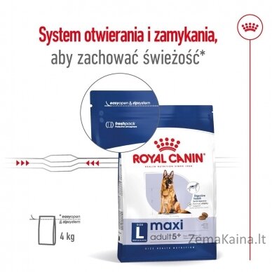 Royal Canin Maxi Adult 5+ Sausas šunų maistas Paukštiena, Ryžiai 15 kg 2