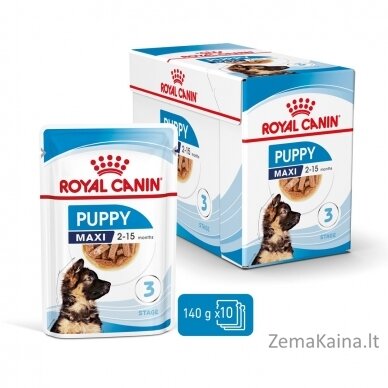 Royal Canin Maxi Puppy 10x140g 3