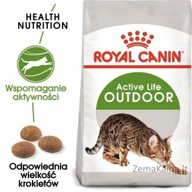 Royal Canin Outdoor sausas kačių maistas 2 kg 6