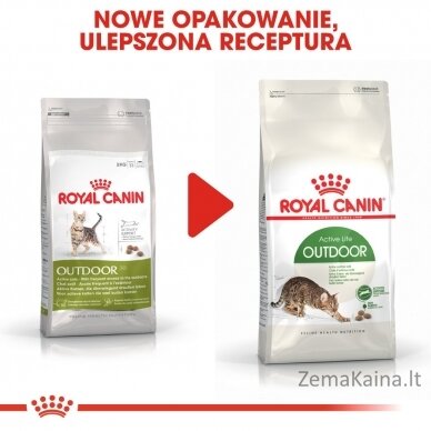 Royal Canin Outdoor sausas kačių maistas 2 kg 2