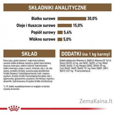 Royal Canin Senior Ageing Sterilised 12+ sausas kačių ėdalas Kukurūzai, paukštiena, daržovės 2 kg 3