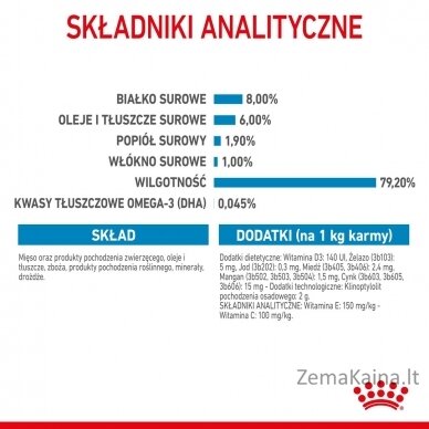 ROYAL CANIN SHN Mini Puppy in sauce - drėgnas maistas šuniukams - 12X85g 8