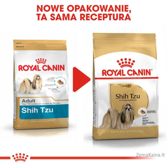 Royal Canin BHN Shih Tzu Adult - sausas šunų maistas - 7,5kg 1