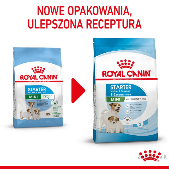 Royal Canin Mini Starter Mother & Babydog Suaugusiųjų Paukštiena 1 kg 7