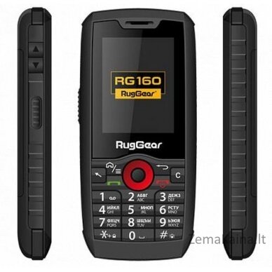 RugGear RG160 Dual black 2