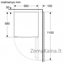 Šaldytuvas Bosch KTL15NWEB