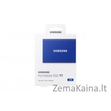 Samsung Portable SSD T7 2000 GB Mėlyna