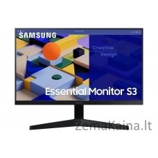 Samsung S27C312EAU 68,6 cm (27") 1920 x 1080 pikseliai „Full HD“ LED Juoda