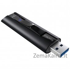 SanDisk Extreme Pro USB atmintukas 128 GB USB A tipo 3.2 Gen 1 (3.1 Gen 1) Juoda