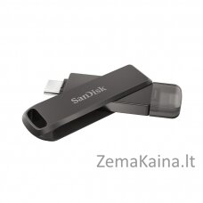 SanDisk iXpand USB atmintukas 256 GB USB Type-C / Lightning 3.2 Gen 1 (3.1 Gen 1) Juoda