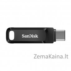 SanDisk Ultra Dual Drive Go USB atmintukas 512 GB USB Type-A / USB Type-C 3.2 Gen 1 (3.1 Gen 1) Juoda