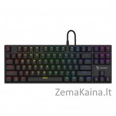 Savio Tempest x2 RGB mechaninė klaviatūra, Outemu MĖLYNA