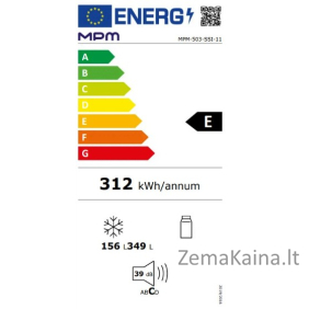 Šaldytuvas MPM-503-SS1-11 2