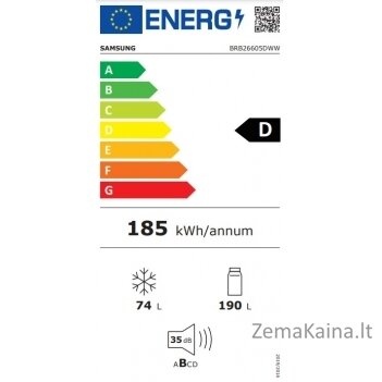 Šaldytuvas Samsung BRB26605DWW 1