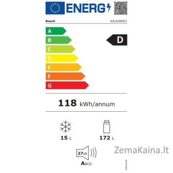 Šaldytuvas Bosch KIL42ADD1 1