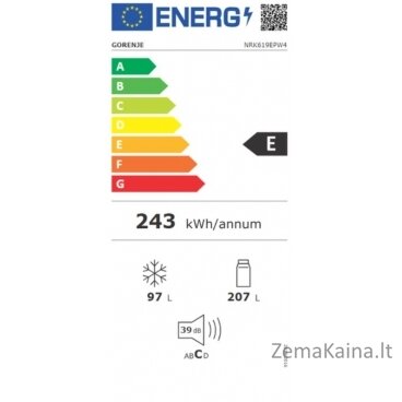 Šaldytuvas Gorenje NRK619EPW4 1