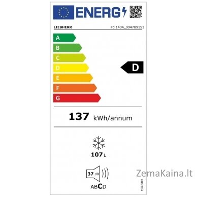 Šaldiklis Liebherr Fd 1404 Pure 2