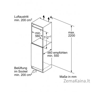 Šaldiklis SIEMENS GI11VADE0 1