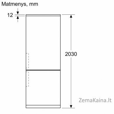 Šaldytuvas Bosch KGN497ICT 2