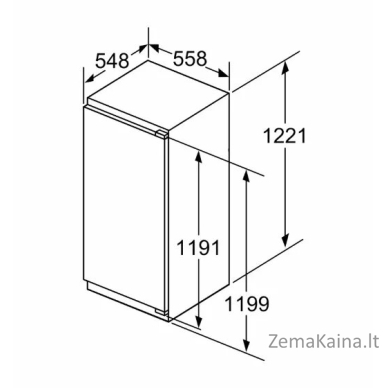 Šaldytuvas Bosch KIL42ADD1 2