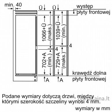 Šaldytuvas Bosch KIN86VFE0 8